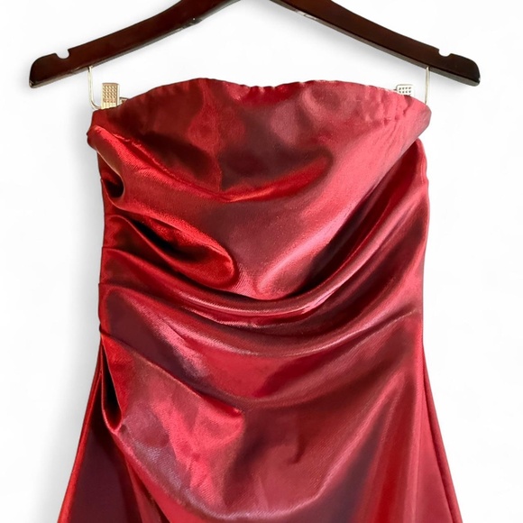 Burgundy Formal Dress - Picture 2 of 5